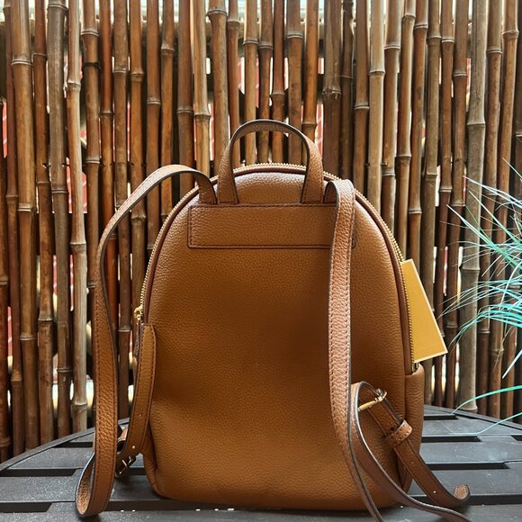 NWT - Michael Kors Erin Medium Backpack - Brown - Picture 3 of 5